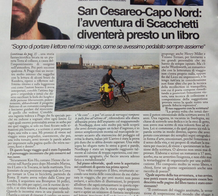 San Cesareo-Capo Nord: l’avventura di Scacchetti diventerà presto un libro. Da Il Sabato