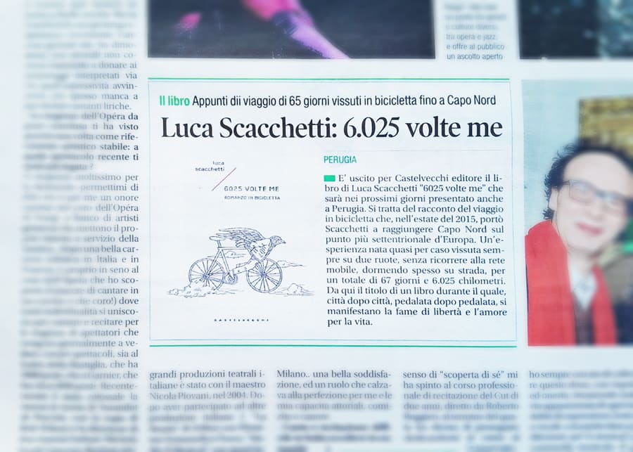 Luca Scacchetti. Il Corriere dell'Umbria