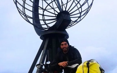 Destinazione Capo Nord: il viaggio solitario di Luca su Cycling in love