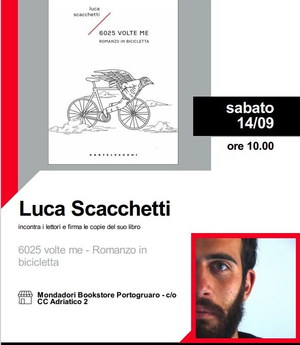 Incontro con i lettori e firmacopie del libro 6025 volte me. Romanzo in bicicletta