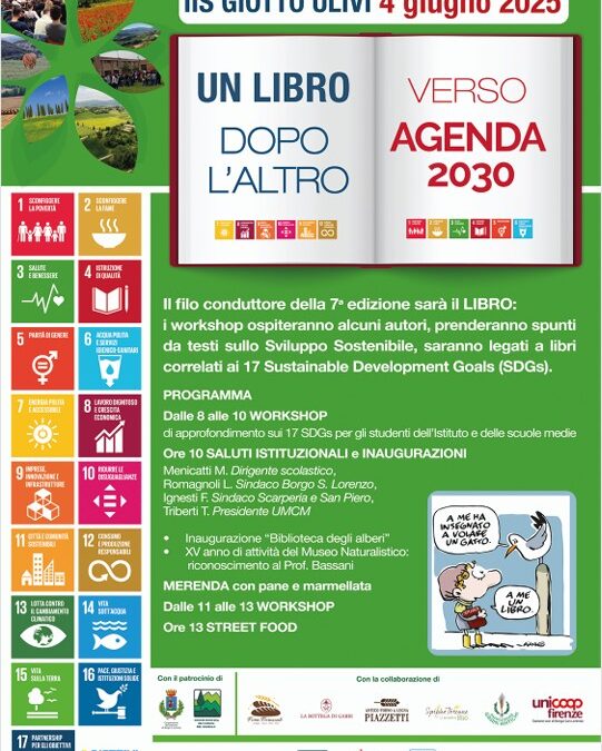 Workshop “Un libro dopo l’altro” Giornata Agenda 2030, Luca Scacchetti con Paolo Marini